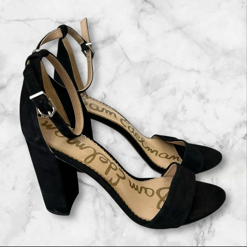Sam Edelman Womens Black Heels Size 9